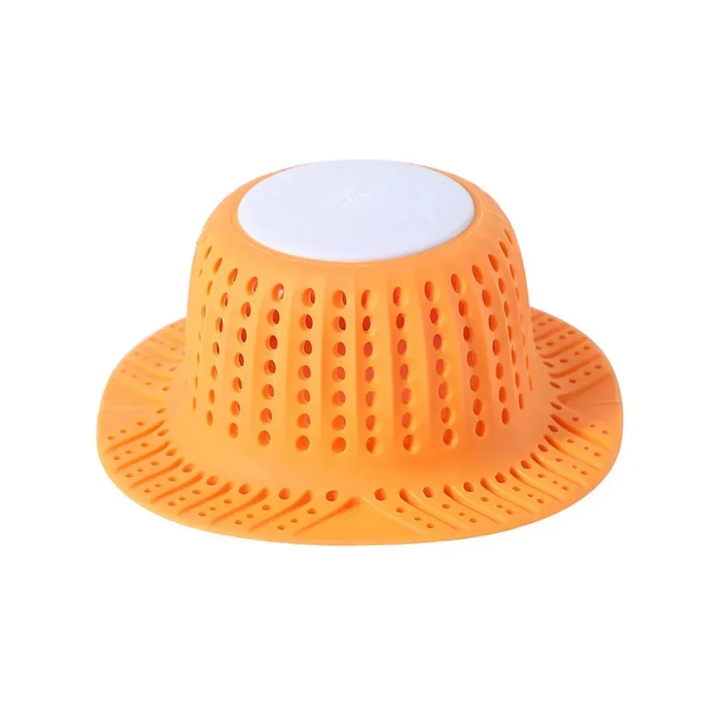 Crépine de baignoire pliable à capteur de cheveux pour bonde pop-up et classique, douche, baignoire et lavabo 9