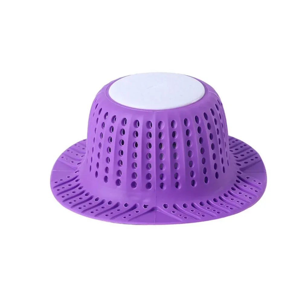 Crépine de baignoire pliable à capteur de cheveux pour bonde pop-up et classique, douche, baignoire et lavabo 8