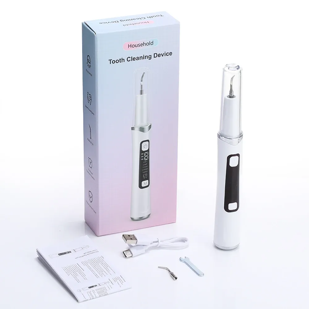 Détartreur dentaire électrique à ultrasons 5 modes, détartrage et blanchiment des dents 9