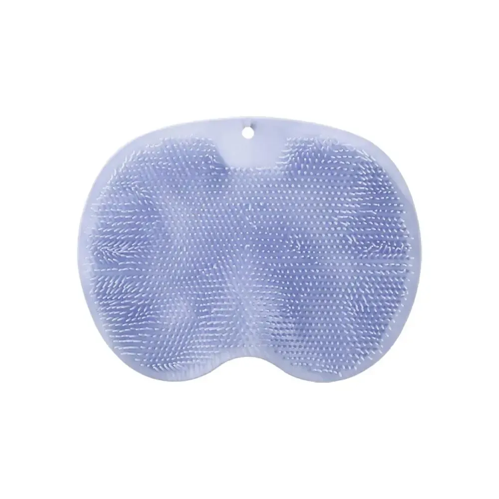 Brosse en silicone pour la douche, gommage des pieds et massage du dos 8