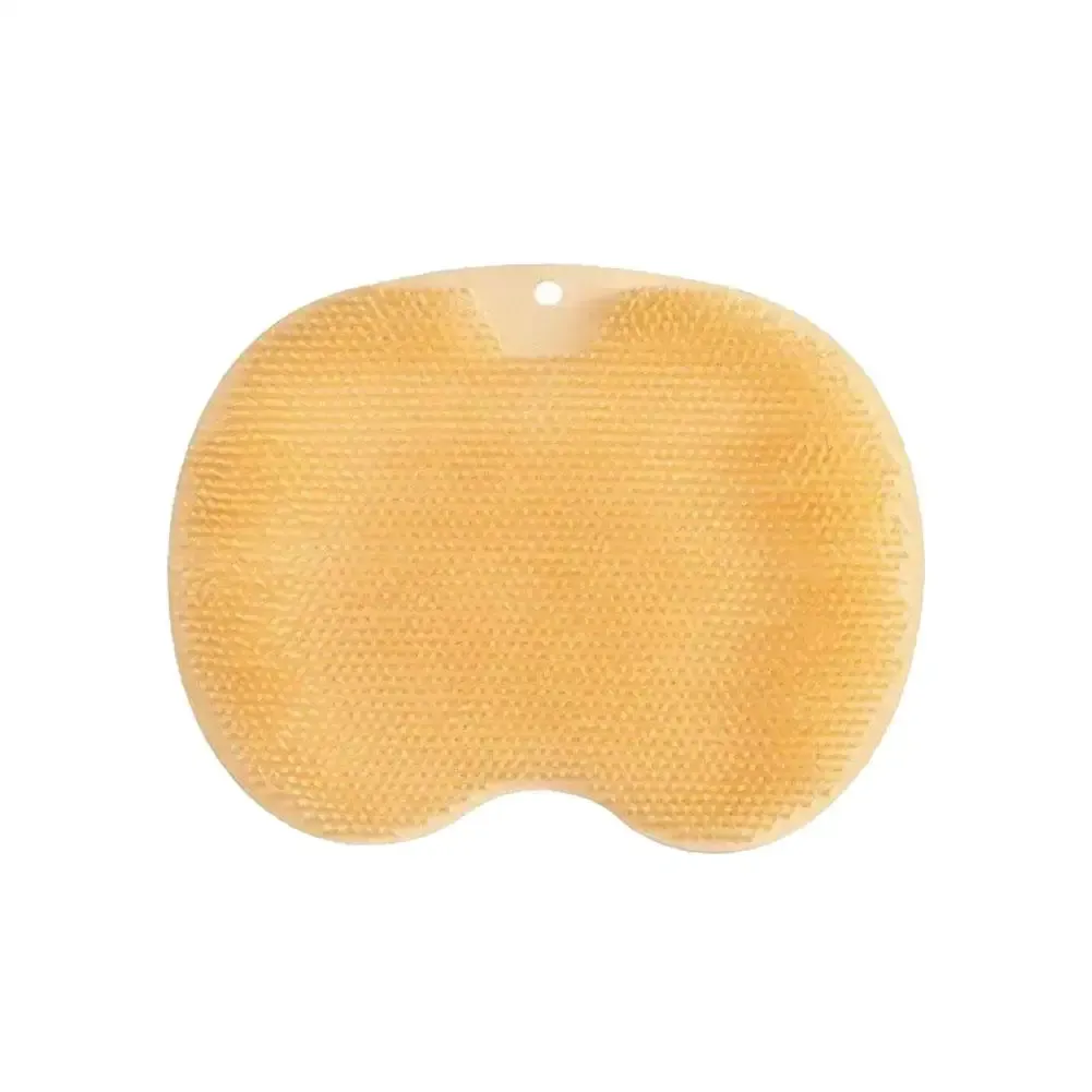 Brosse en silicone pour la douche, gommage des pieds et massage du dos 9