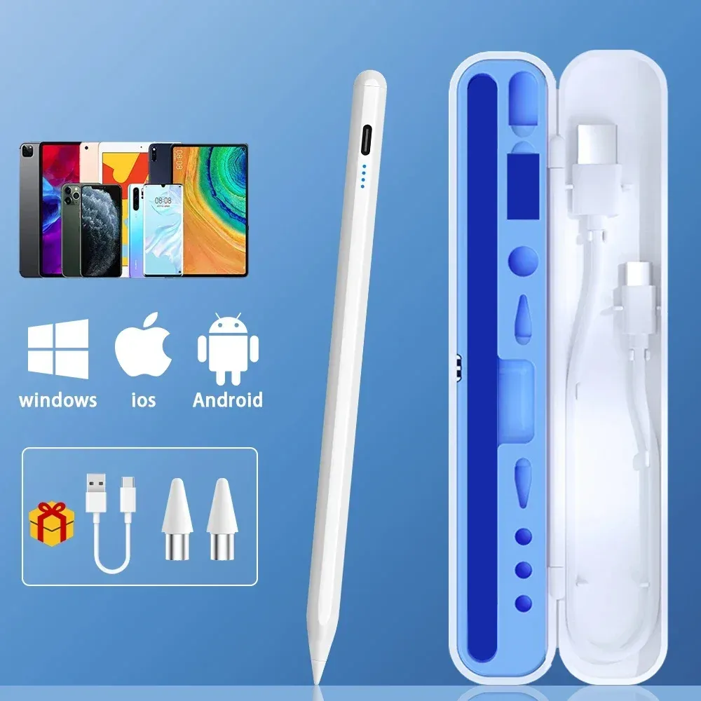 Stylet universel pour tablette tactile avec housse pour iPad, Huawei, Lenovo, Samsung et Xiaomi - Image 1