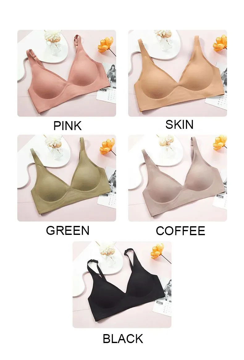 Soutien-gorge sans couture, finition raffinée