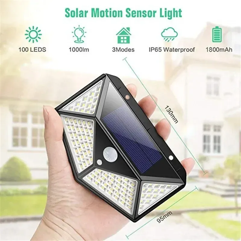 Lampe solaire multifonctionnelle pour décoration de jardin