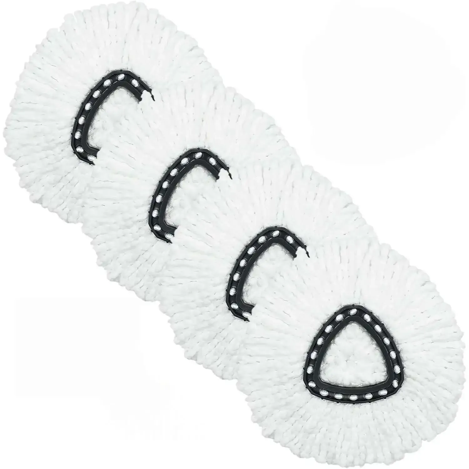 Tampons de rechange pour balai essoreur Vileda O-Cedar EasyWring 1-Tank System, têtes de balai essoreur en microfibre, recharges triangulaires lavables en machine 11