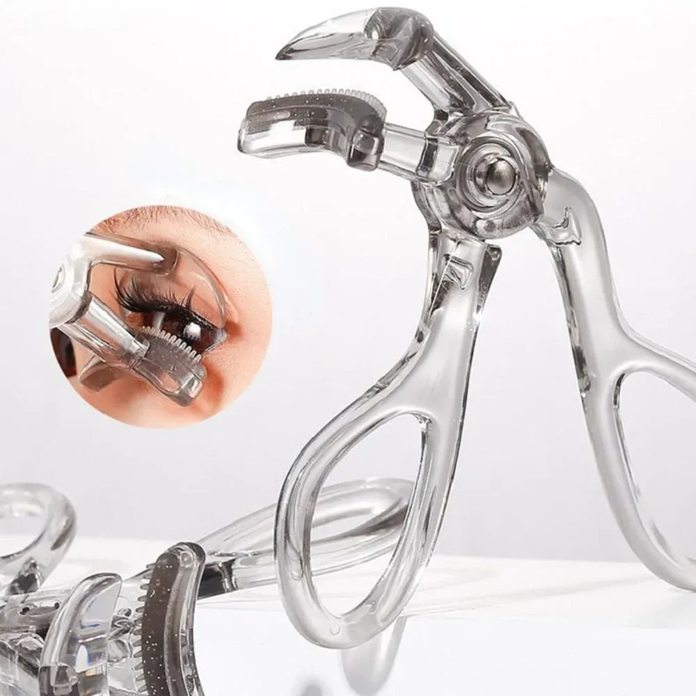 Recourbe-cils avec peigne, grande pince, portable, façonnant et durable, outil de recourbement des cils, boucles naturelles, 1 pièce 4