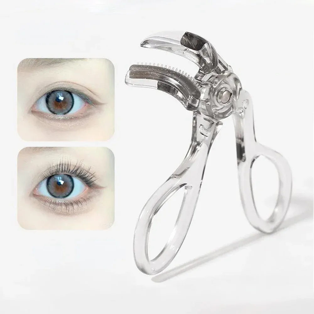 Recourbe-cils avec peigne, grande pince, portable, façonnant et durable, outil de recourbement des cils, boucles naturelles, 1 pièce 5