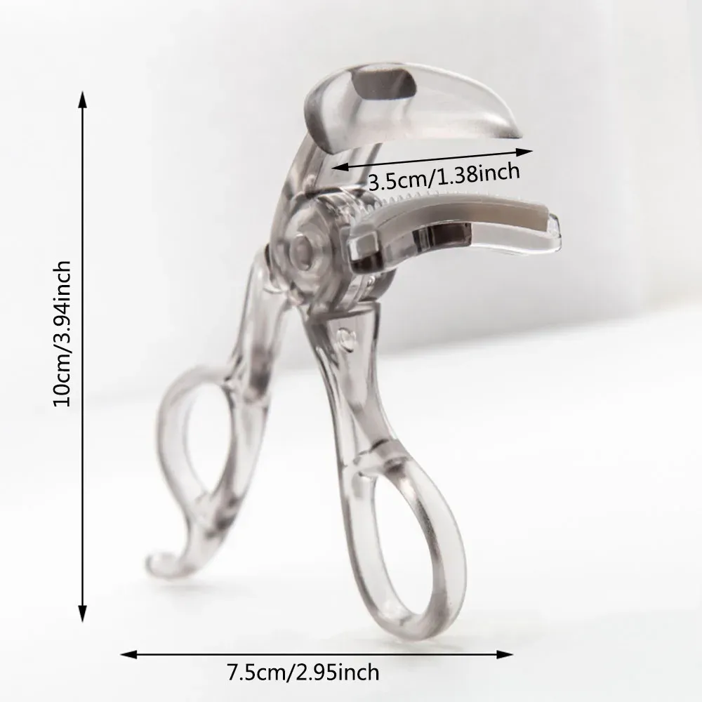 Recourbe-cils avec peigne, grande pince, portable, façonnant et durable, outil de recourbement des cils, boucles naturelles, 1 pièce 6