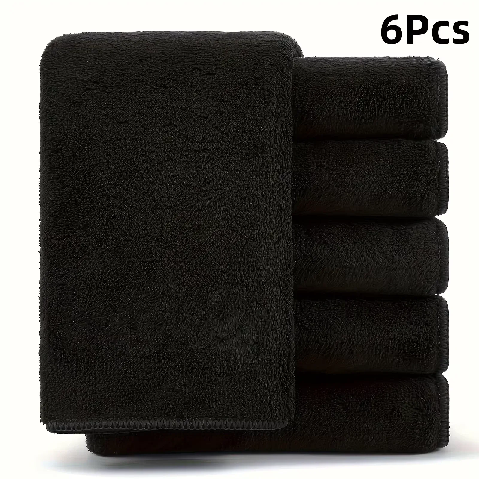 Chiffons en microfibre épaisse, non pelucheux, réutilisables et absorbants pour vitres de voiture 11