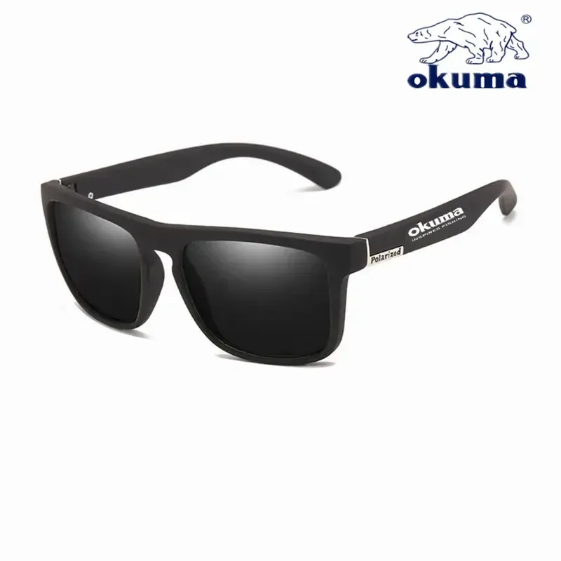 Lunettes de soleil polarisées Okuma UV400 unisexes pour la chasse, la pêche et le cyclisme, avec étui en option 14