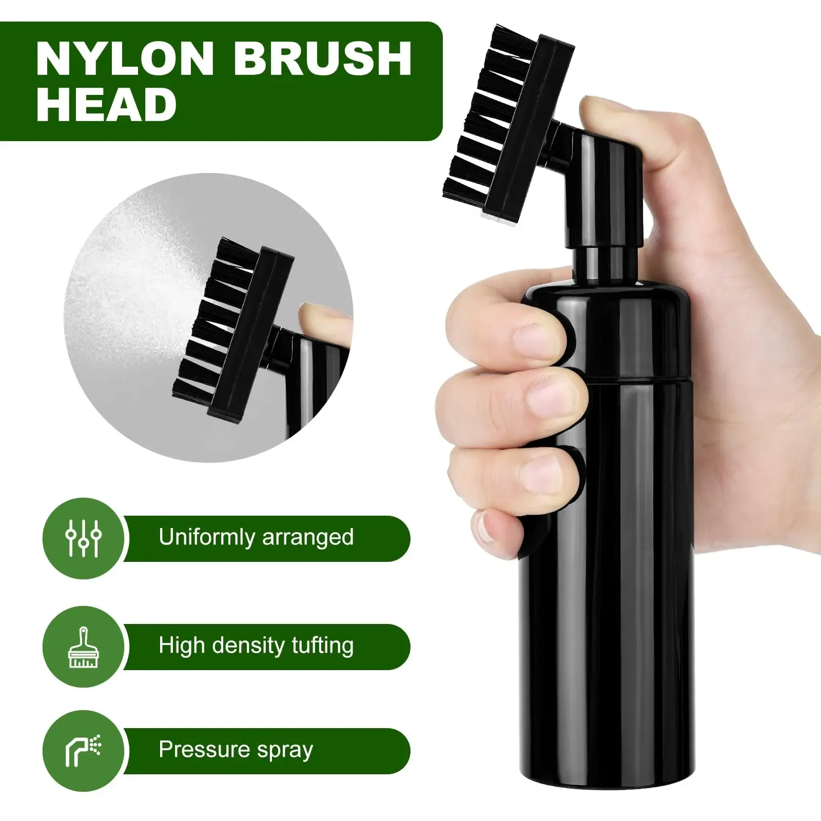Brosse de nettoyage de tête de club de golf vue d'ensemble