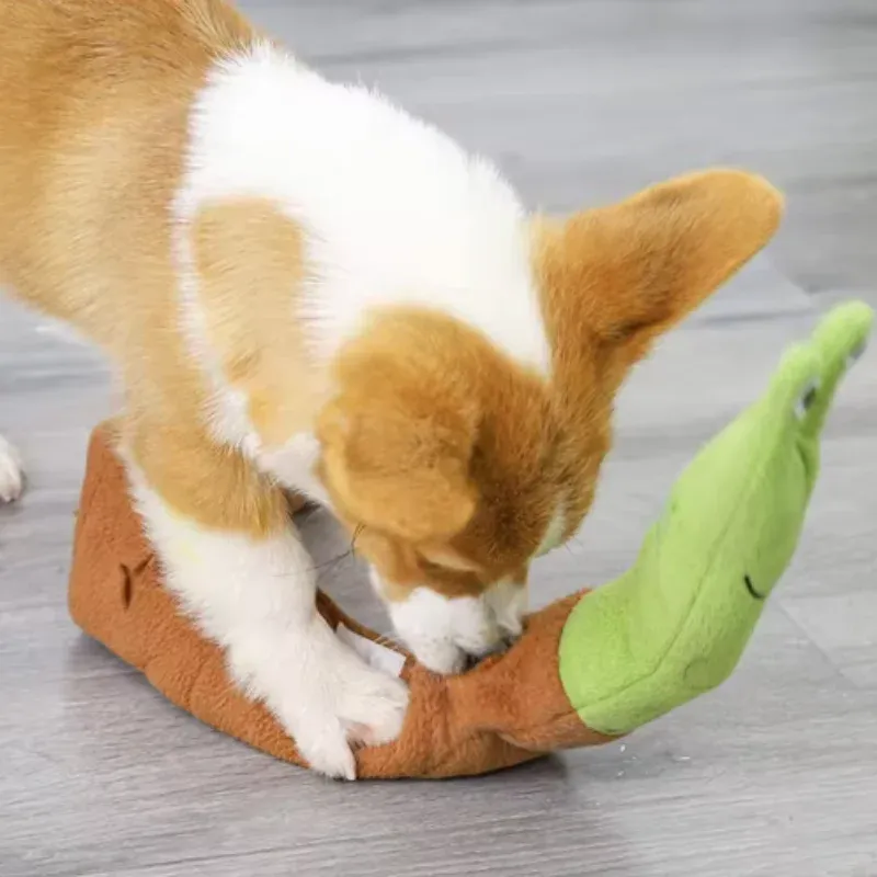 Jouet puzzle à renifler en forme d'escargot pour chiens et chats, stimulation mentale et jeu interactif 5