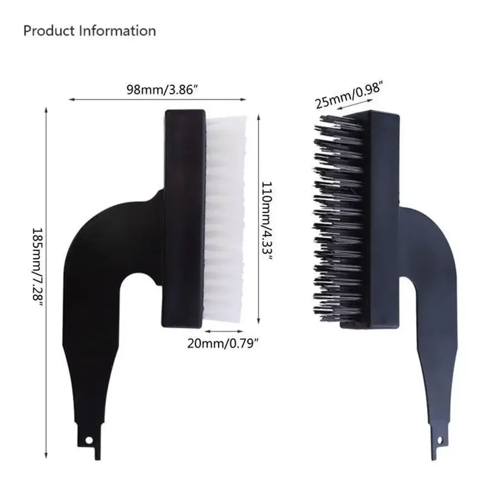 Brosse de nettoyage électrique universelle en nylon pour scie sabre, pour le décapage de la rouille et le nettoyage des peintures, outils de ponçage et de décontamination 2