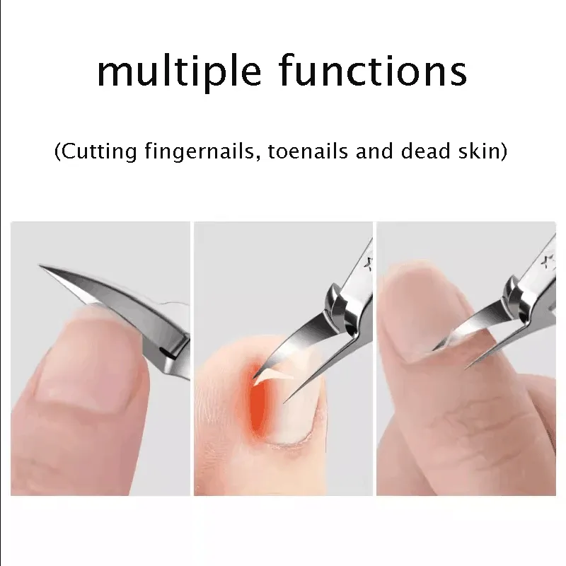 Pince coupante pour ongles incarnés et cuticules, outil de coupe de précision, pince à ongles 5