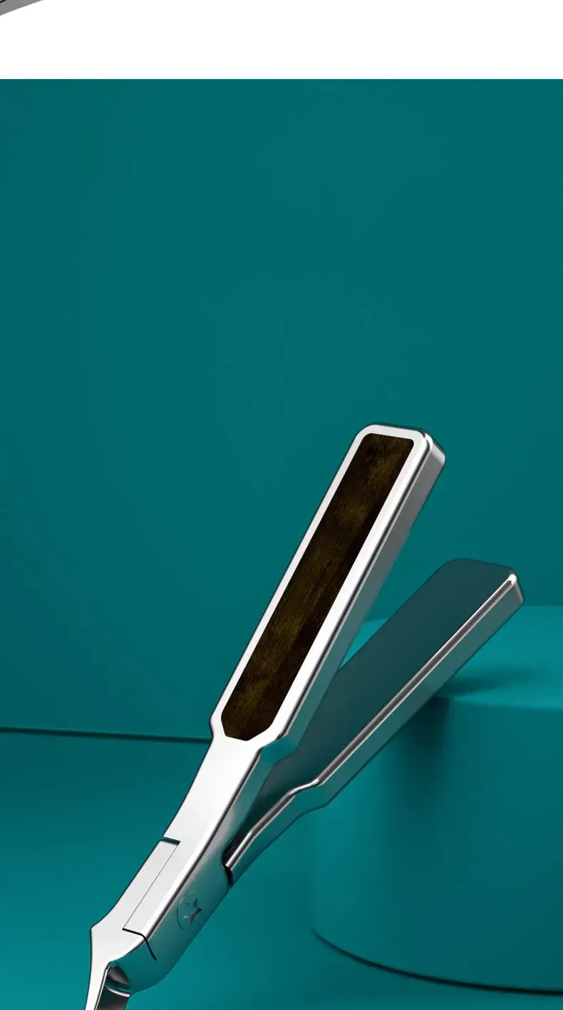 Pince à cuticules, détail de l'ergonomie