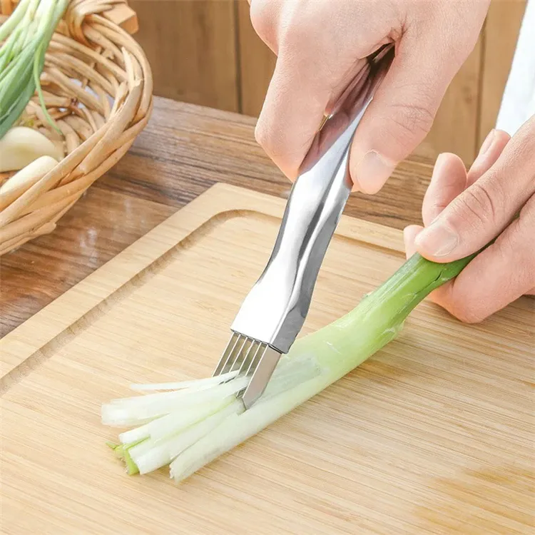 Manche courbé ergonomique du couteau de cuisine