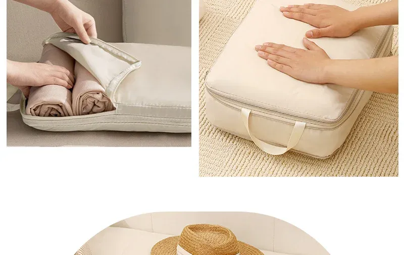Sous-vêtements et chaussettes dans un petit cube