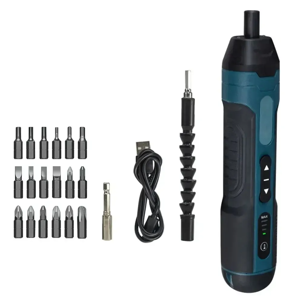 Mini tournevis électrique sans fil multifonction à couple réglable, 1300 mAh 8