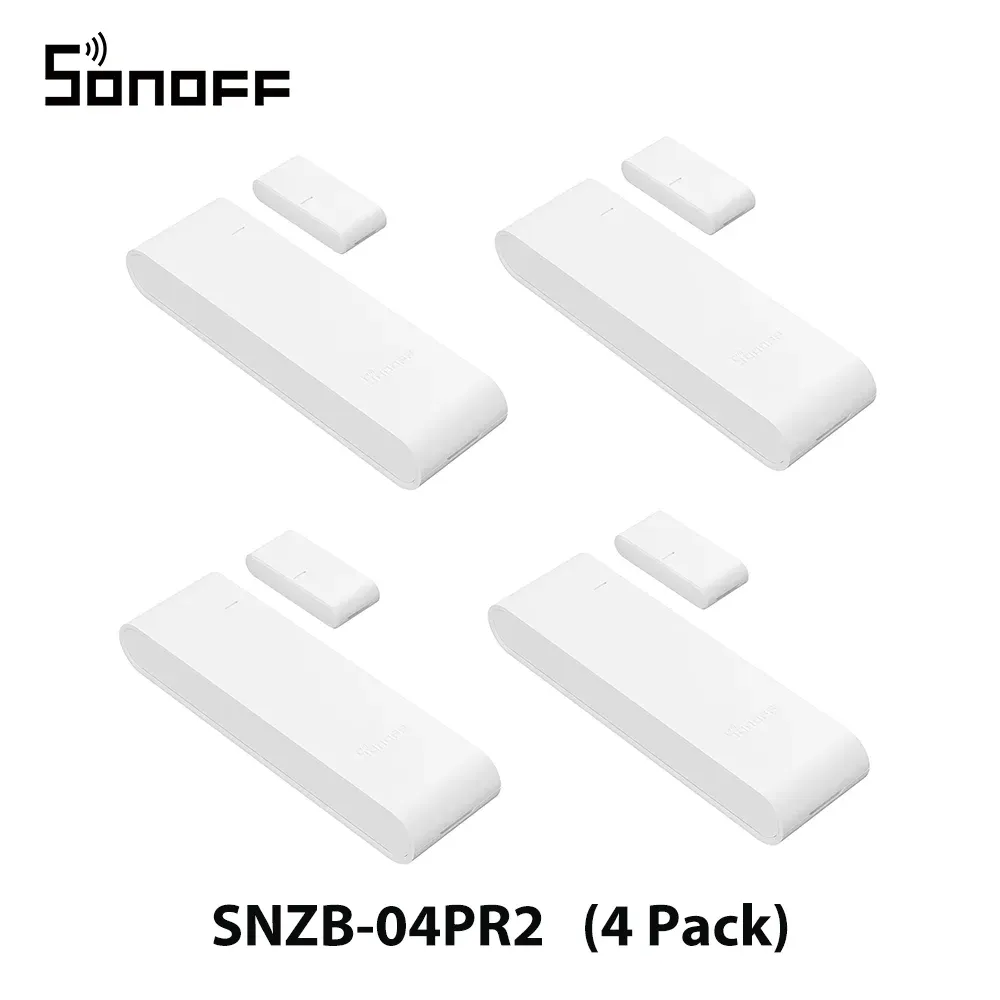 SONOFF SNZB-04PR2 SenseGuard DW Gen2 Capteur de porte/fenêtre Zigbee, sécurité active avec alertes de manipulation, pont Matter compatible Apple Home 8