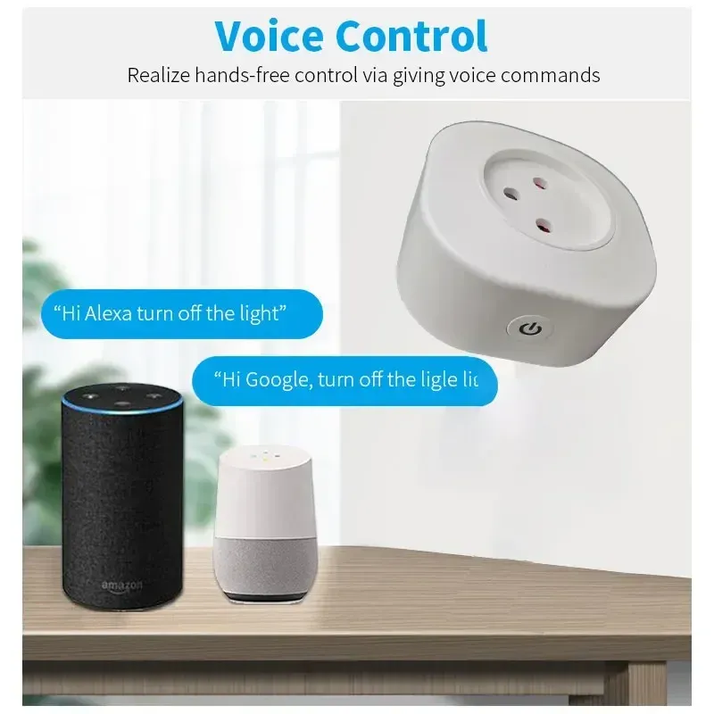 Prise intelligente Wi-Fi, Type 1, vue 2