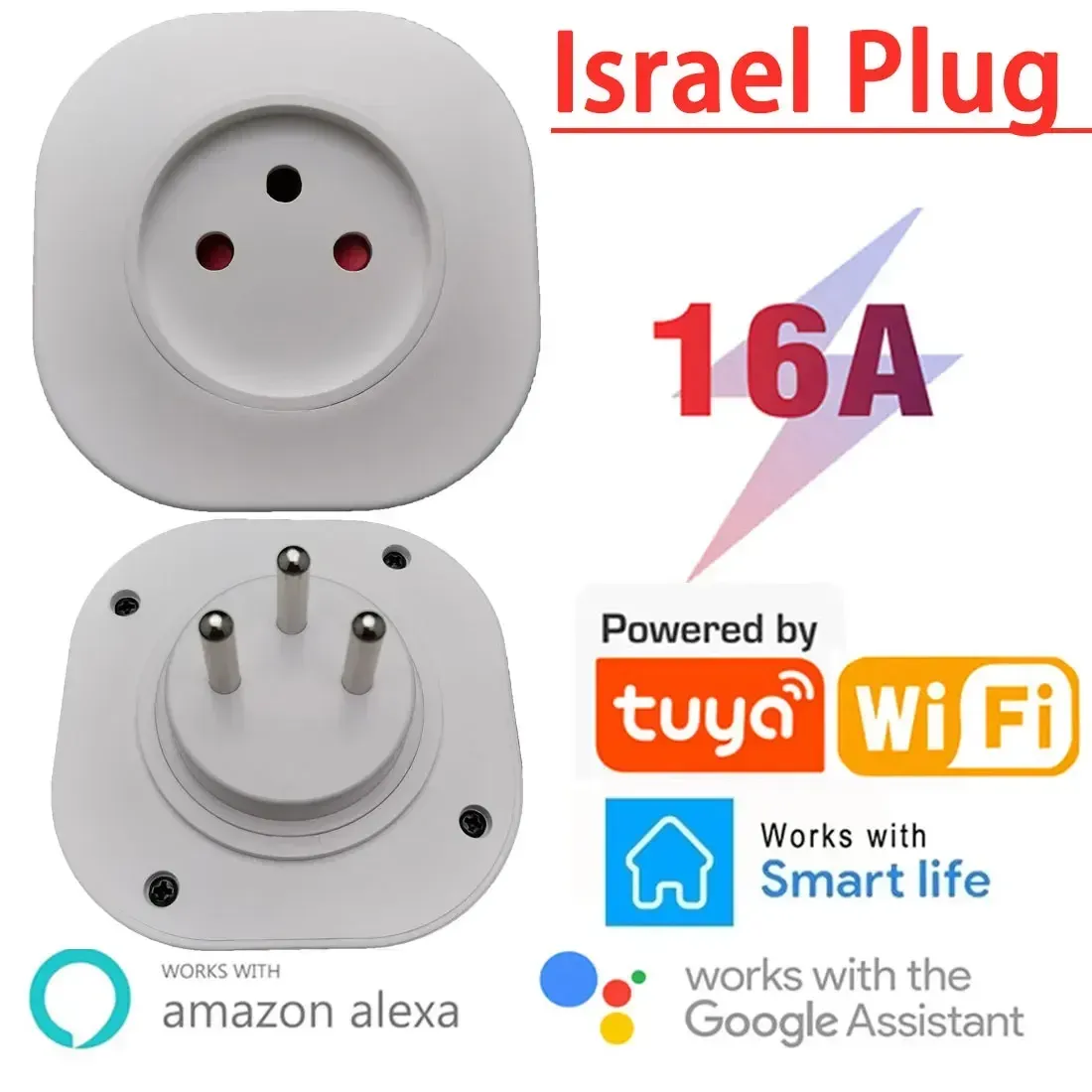 Prise intelligente Wi-Fi, Type 1, vue 1