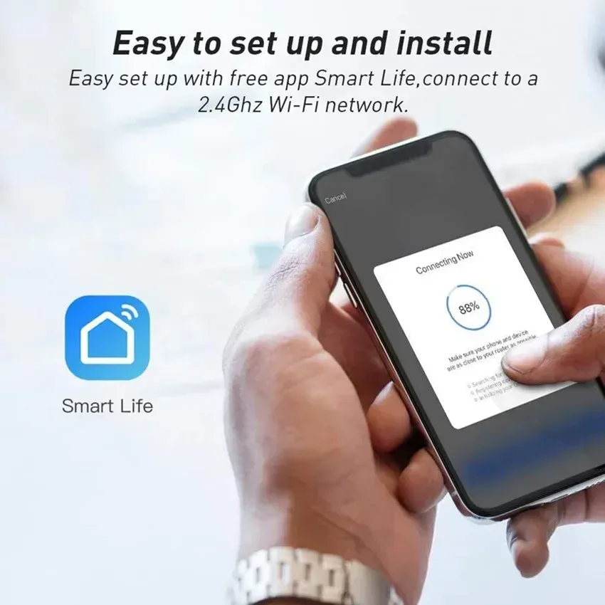 Prise intelligente Wi-Fi, Type 2 avec moniteur d'énergie, vue 4