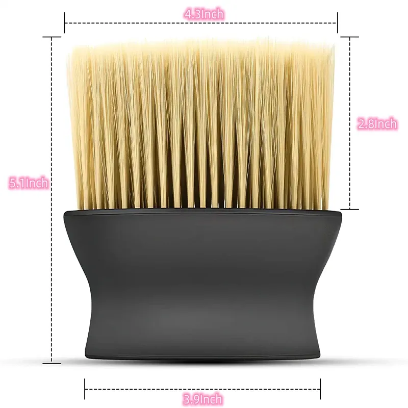 Détail de la brosse de nettoyage automobile