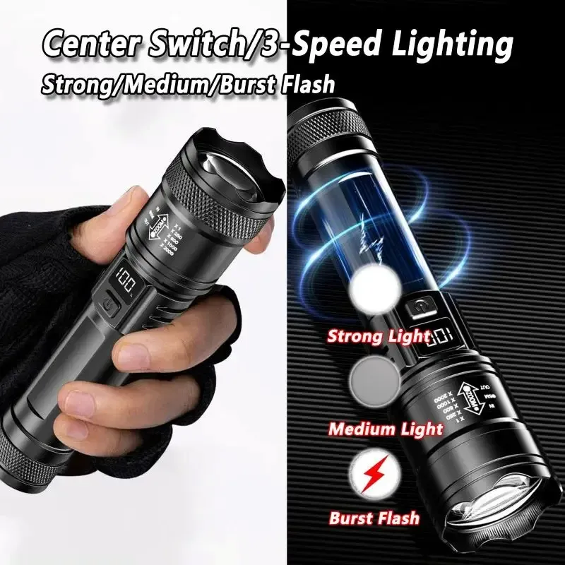 Lampe de poche LED pour le camping