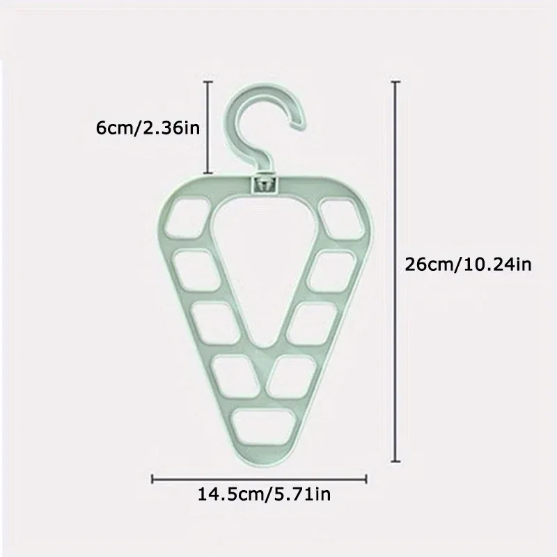 Cintre rotatif T1, détail des crochets