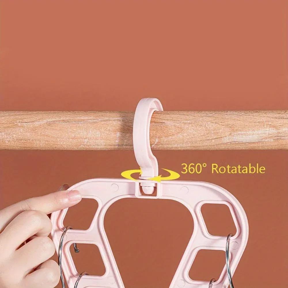 Cintre rotatif T1, utilisation en penderie