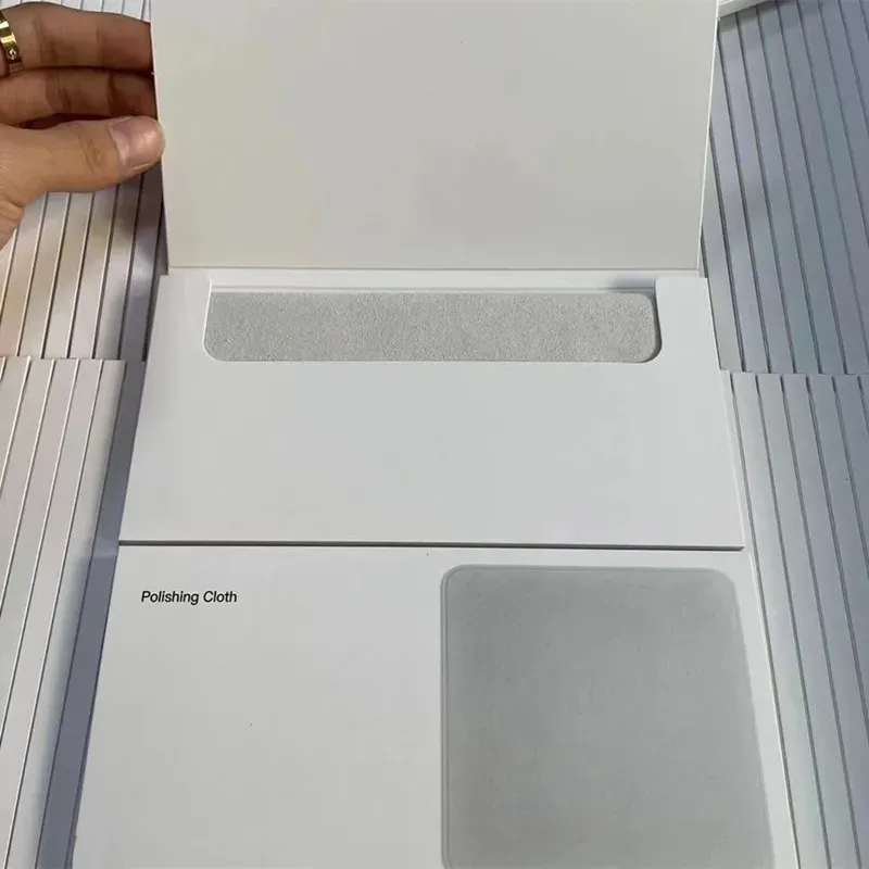 Nettoyant pour écran de téléphone en microfibre, compatible Apple iPhone et iPad, tablette, 16 cm, ratio 1:1 2