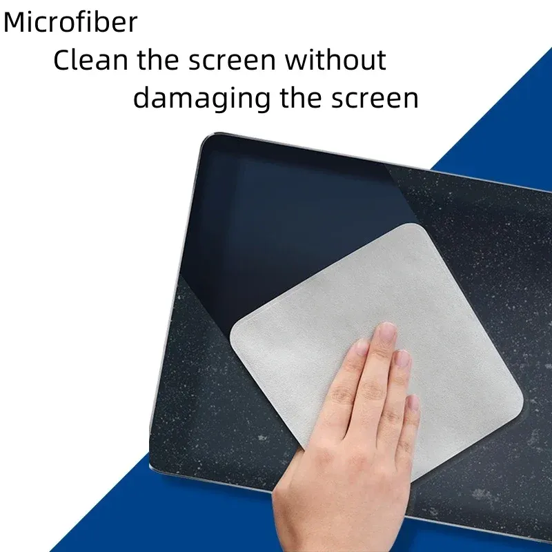 Nettoyant pour écran de téléphone en microfibre, compatible Apple iPhone et iPad, tablette, 16 cm, ratio 1:1 3