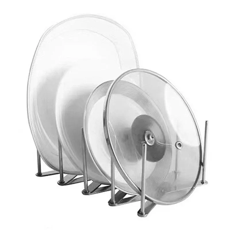 Support de rangement en acier inoxydable en utilisation