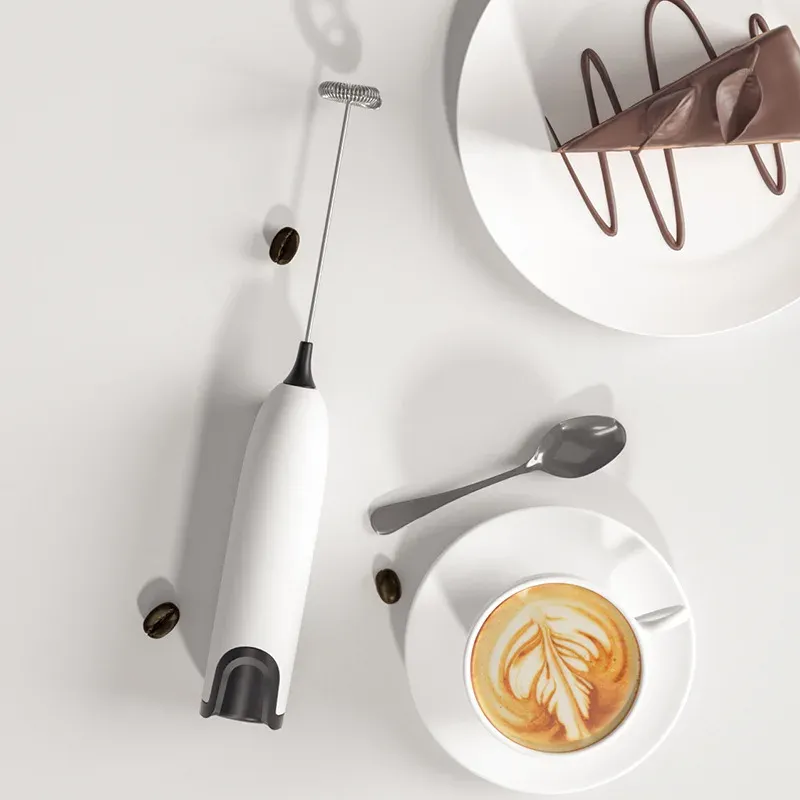 Mousseur à lait électrique pour cappuccino et café 8
