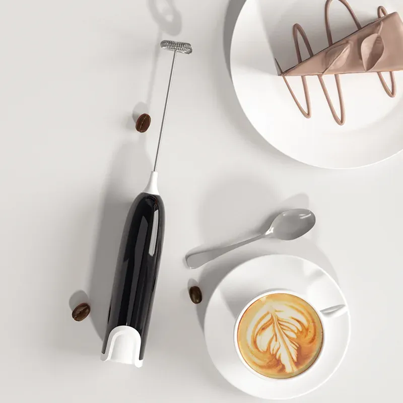 Mousseur à lait électrique pour cappuccino et café 9