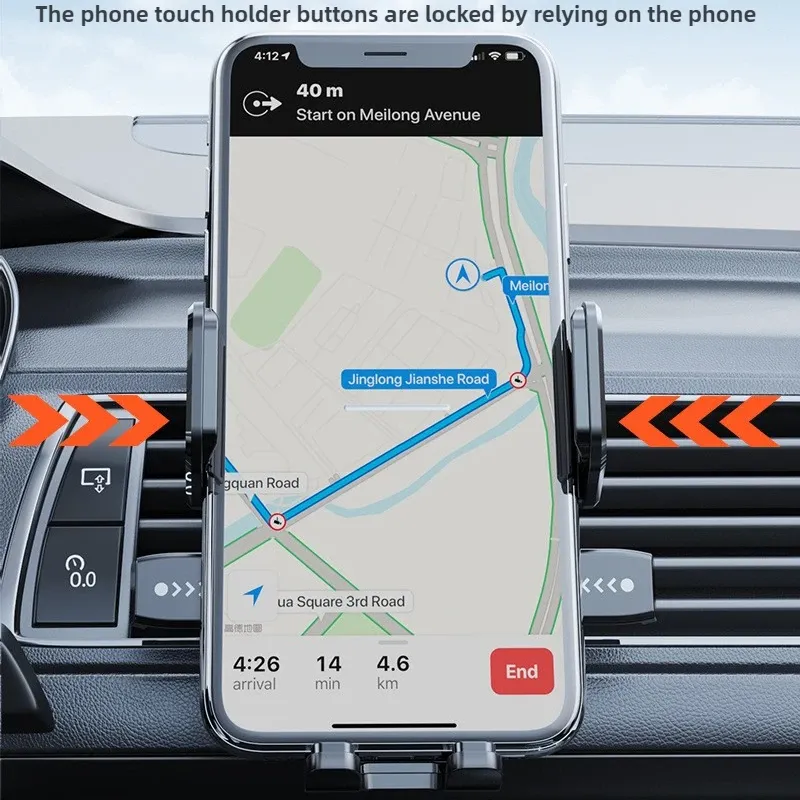 Ajustement de l'angle du support de téléphone