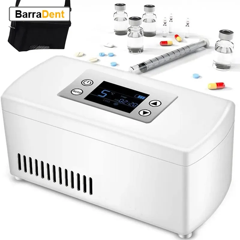 Refroidisseur d'insuline portable, boîte réfrigérée 2 à 18 °C pour médicaments, idéale pour les voyages et un usage domestique 1