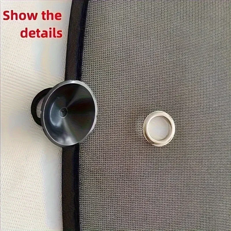 Lot de 2 pare-soleil de voiture universels pliables avec réflecteur 3