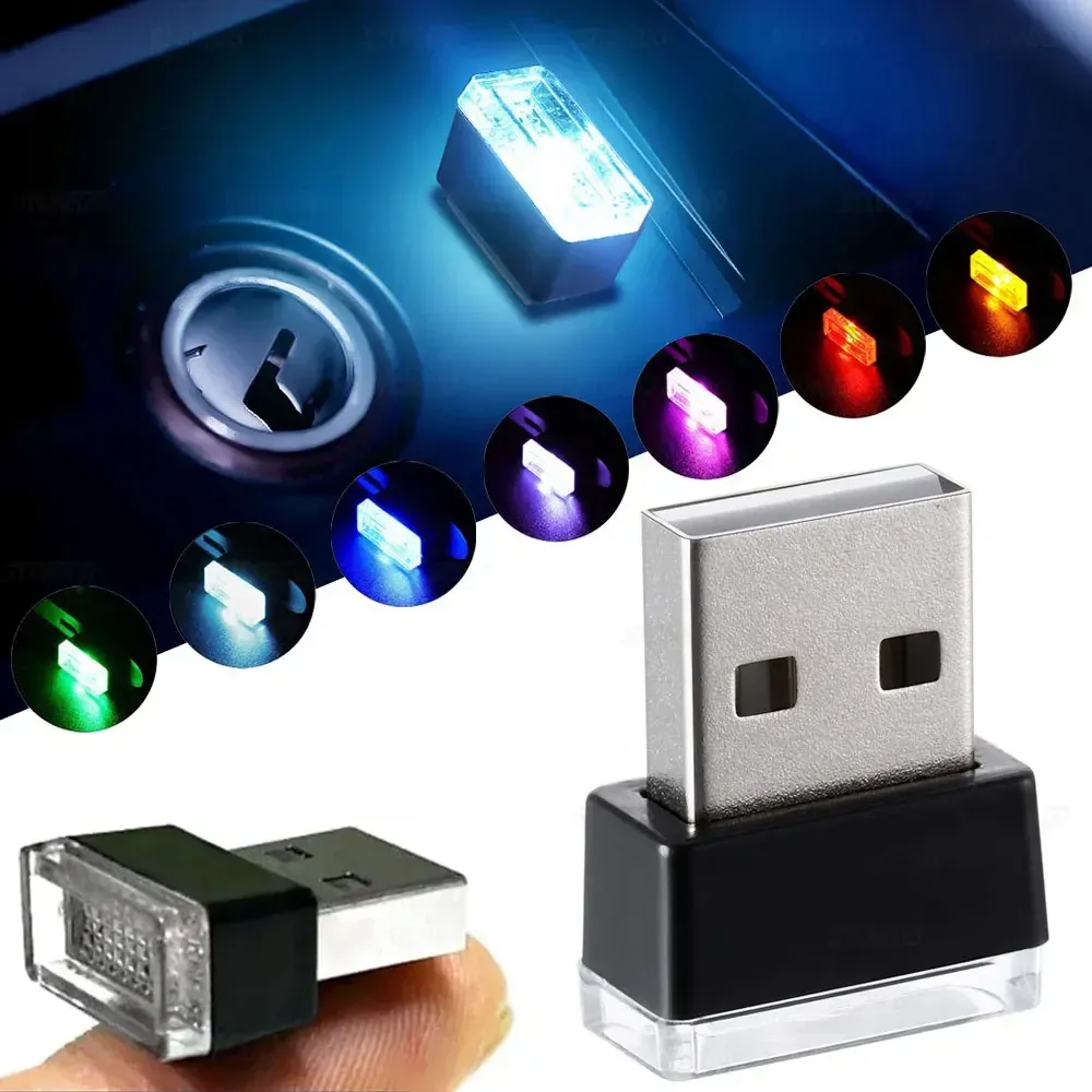 Mini lumière LED USB Stonego en ambiance intérieure