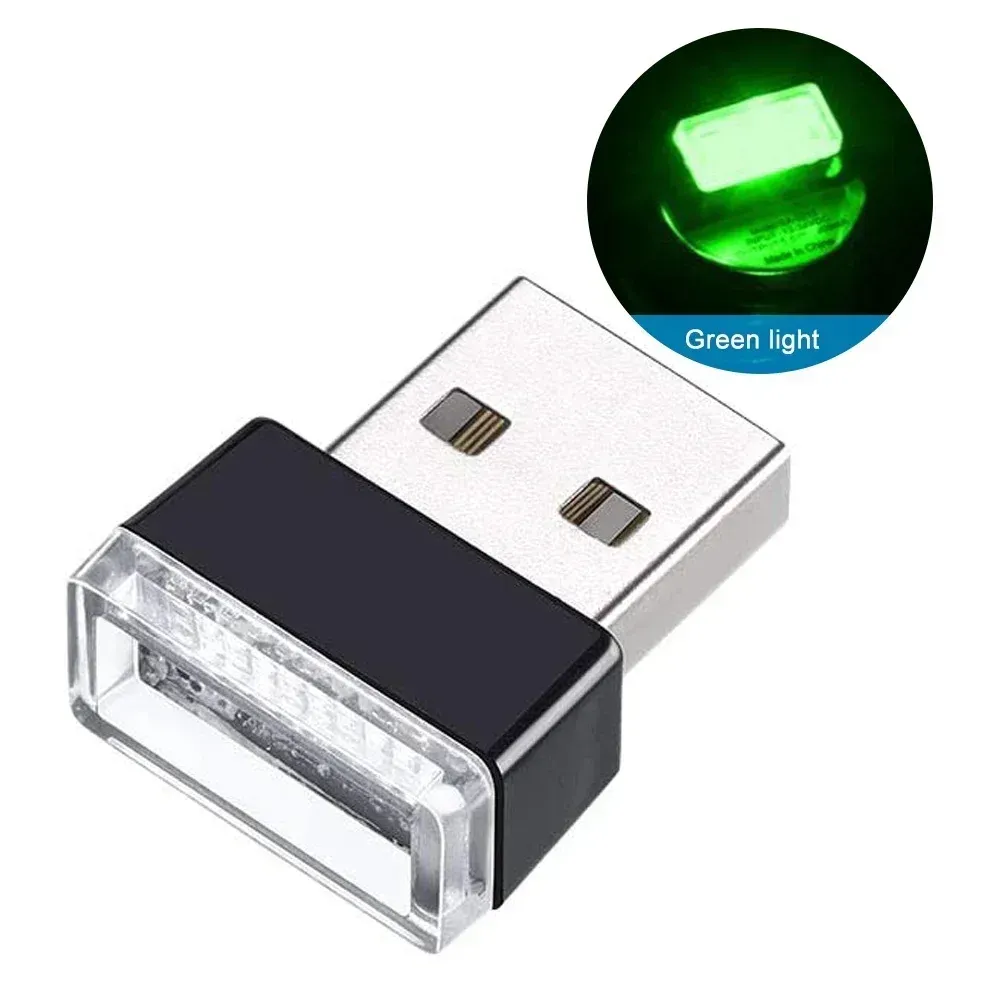 Mini lumière LED USB pour voiture, éclairage d'ambiance USB pour intérieur automobile, lampe décorative Plug and Play, éclairage de secours, lampe USB Stonego 11