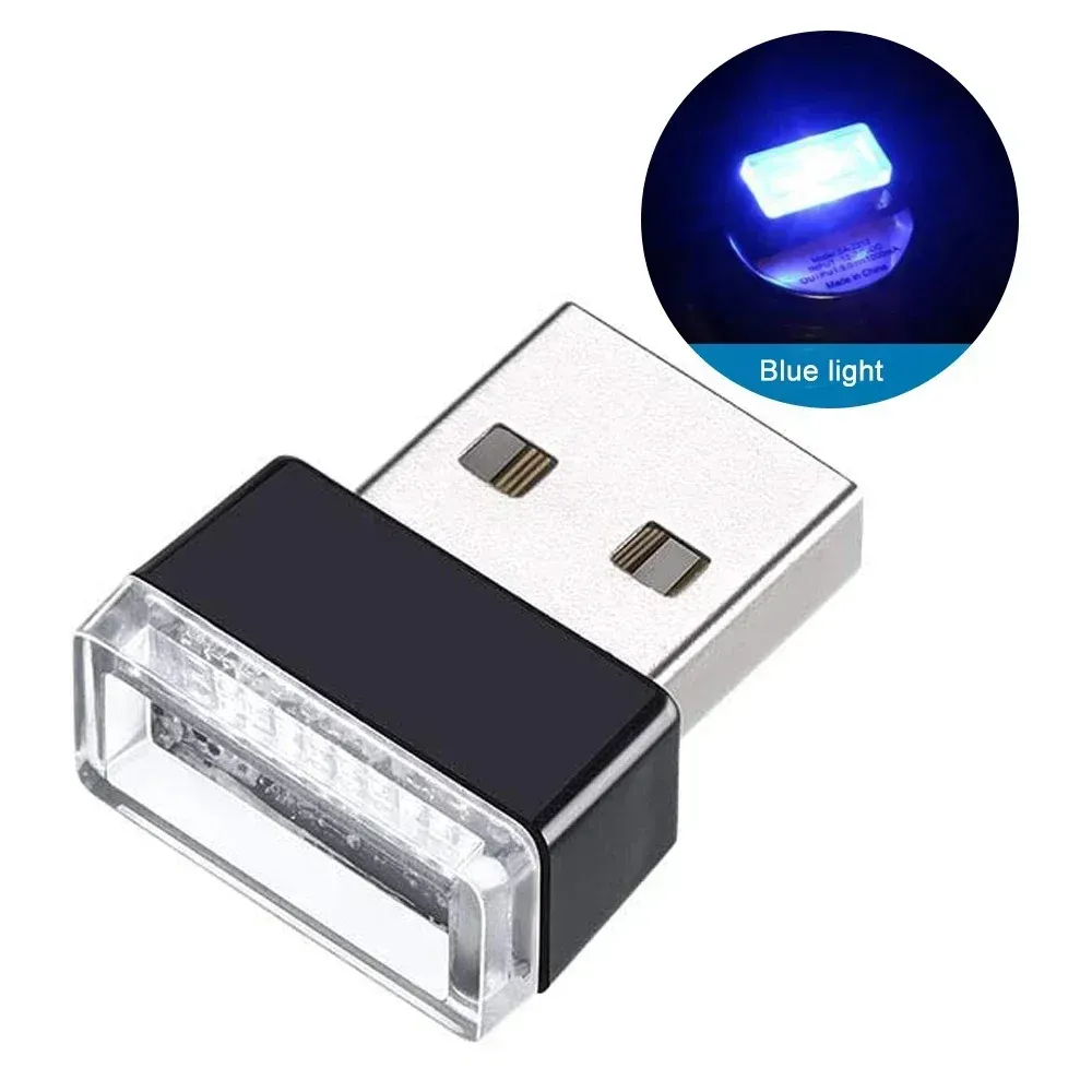 Mini lumière LED USB pour voiture, éclairage d'ambiance USB pour intérieur automobile, lampe décorative Plug and Play, éclairage de secours, lampe USB Stonego 12