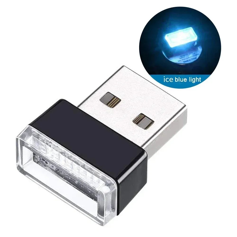 Mini lumière LED USB pour voiture, éclairage d'ambiance USB pour intérieur automobile, lampe décorative Plug and Play, éclairage de secours, lampe USB Stonego 13