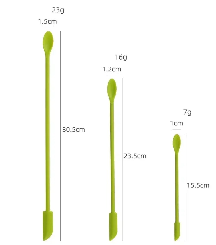 Grattoir en silicone présenté sur fond neutre