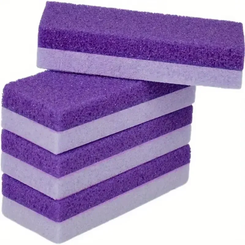 Lot de 10 pierres ponces exfoliantes pour les pieds, lime à callosités et outil de pédicure