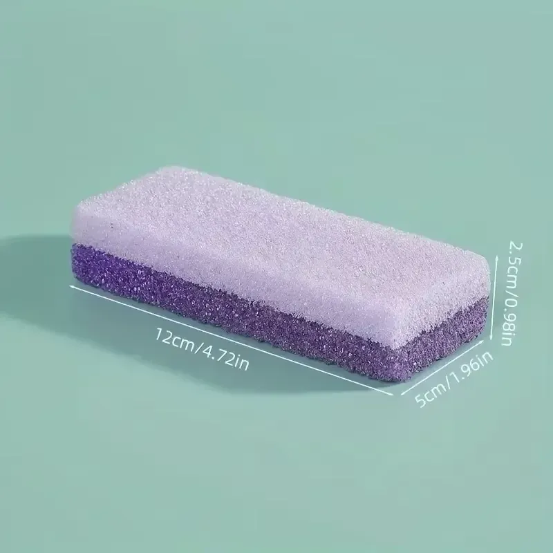Pierre ponce exfoliante pour les pieds, détails finaux