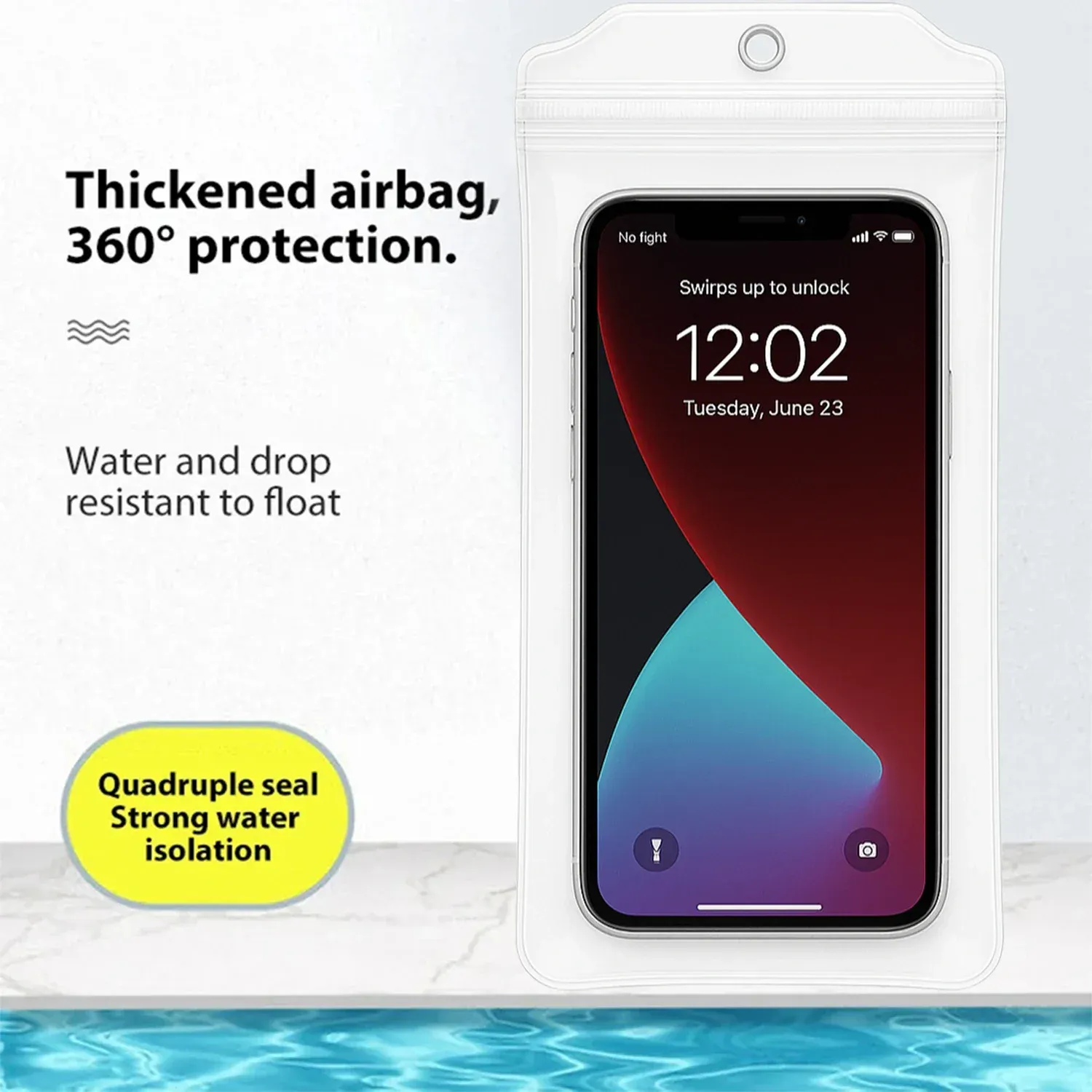 Étui de protection étanche pour téléphone portable