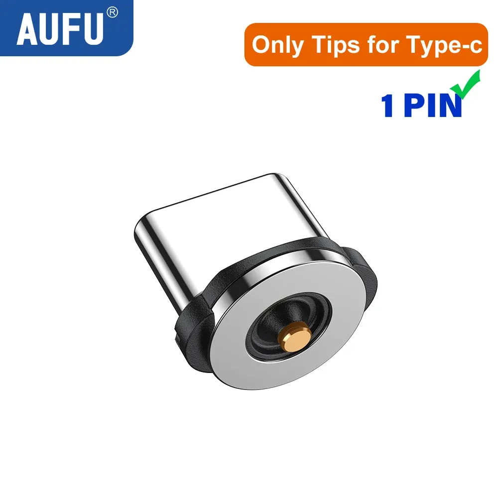 AUFU Câble de charge magnétique 3 en 1 rotatif à 540°, USB-C, Micro USB et Lightning, compatible iPhone, Xiaomi, Samsung et Huawei 18