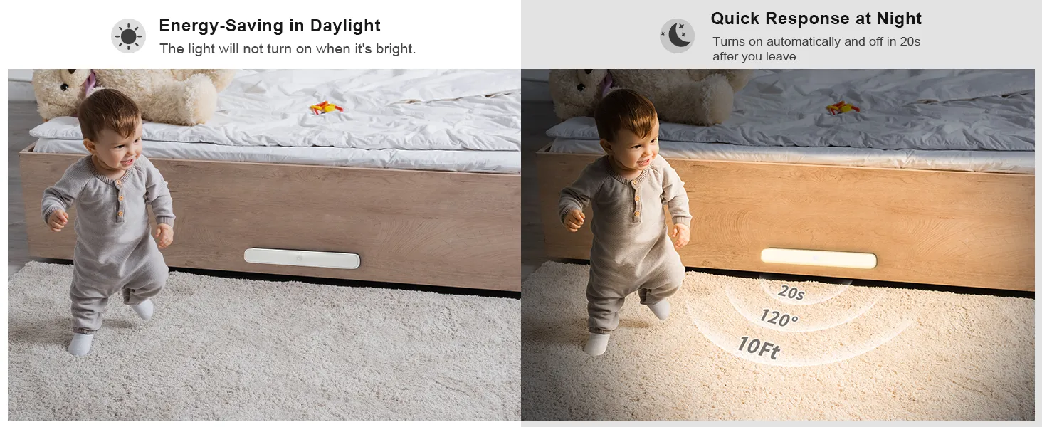 Lumière d'armoire WILLED dans différentes configurations