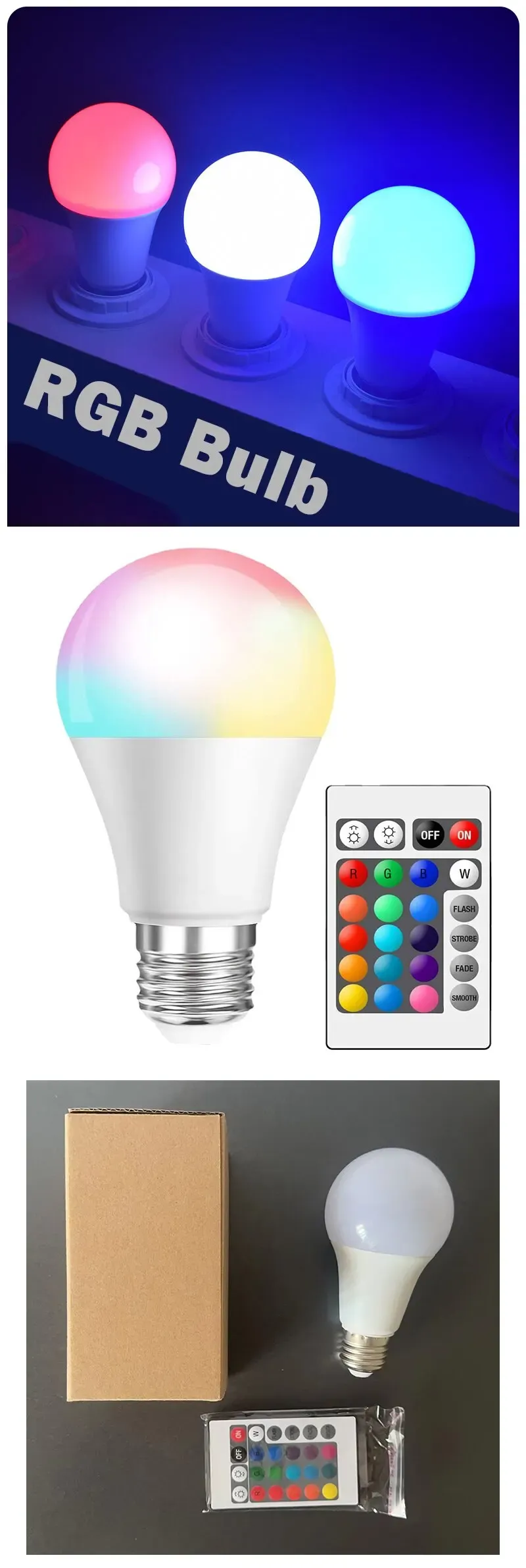 Ampoule intelligente à télécommande