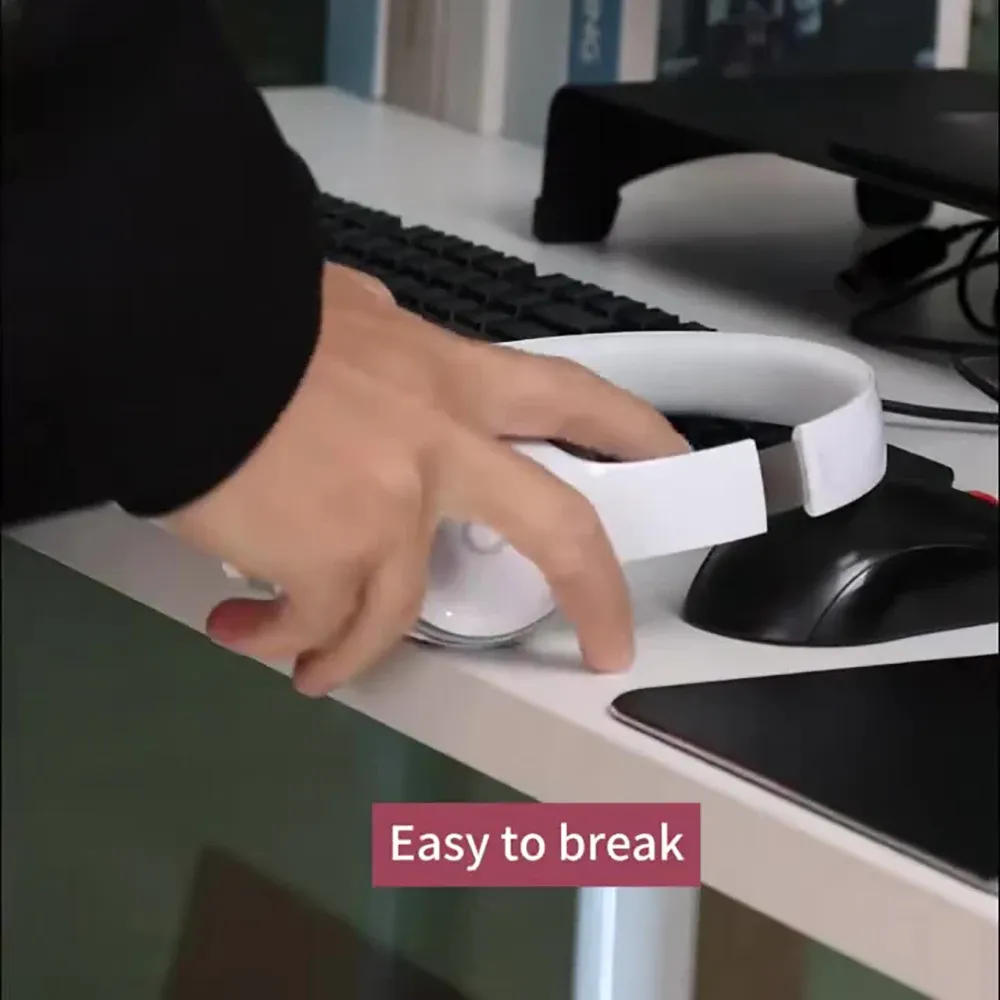 Support de casque dans un espace de travail